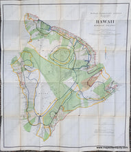 Load image into Gallery viewer, Genuine-Antique-Map-Hawaii-Hawaiian-Islands-1901-Hawaii-Territory-Survey-Maps-Of-Antiquity
