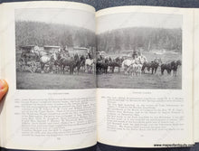 Load image into Gallery viewer, Genuine-Antique-Book-with-Map-Campbell's-New-Revised-Complete-Guide-and-Descriptive-Book-of-the-Yellowstone-Park-with-Map-of-the-Yellowstone-National-Park-1913-Burgoldt-Campbell-Maps-Of-Antiquity