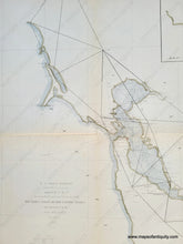 Load image into Gallery viewer, 1855 - Sketch J No. 2 Showing The Progress Of Survey On West Coast United States Sections X & Xi