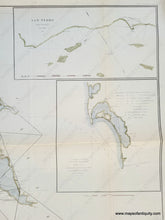 Load image into Gallery viewer, 1855 - Sketch J No. 2 Showing The Progress Of Survey On West Coast United States Sections X & Xi