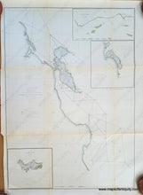 Load image into Gallery viewer, Genuine-Antique-Chart-Sketch-J-No-2-Progress-Survey-West-Coast-United-States-Sections-X-XI-From-1850-to-1855-California-Coastal-Report-1855-US-Coast-Survey-Maps-Of-Antiquity-1800s-19th-century