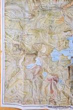 Load image into Gallery viewer, 1898 - Yellowstone National Park Antique Map Genuine