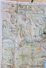 Load image into Gallery viewer, 1898 - Yellowstone National Park Antique Map Genuine