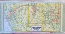 Load image into Gallery viewer, Genuine-Antique-Map-Map-of-the-Denver-Rio-Grande-Western-Pacific-Connections--1925-Poole-Bros-Western-Pacific-Railway-Maps-Of-Antiquity