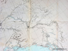 Load image into Gallery viewer, Antique map with original printed color in light pink-tan for the land and light blue for the water showing Alaska and part of Asia. Genuine-Antique-Map-General-Chart-of-Alaska-1890-USC-GS-Maps-Of-Antiquity