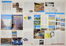 Load image into Gallery viewer, Images and text on a poster with various topics including Las Vegas and Hoover Dam.
