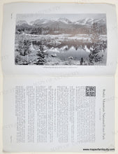 Load image into Gallery viewer, 1931 - Colorado Rocky Mountain National (Estes) Park - Burlington Route Guidebook - Genuine Antique Tourism Booklet