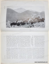 Load image into Gallery viewer, 1931 - Colorado Rocky Mountain National (Estes) Park - Burlington Route Guidebook - Genuine Antique Tourism Booklet