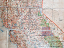 Load image into Gallery viewer, 1900 - State of California, Compiled from the official Records of the General Land Office and other sources, 1900 - Genuine Antique Map