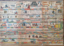 Load image into Gallery viewer, 1878 - Adams Syn Chronological Chart Or Map Of History Antique Chromolithograph Print