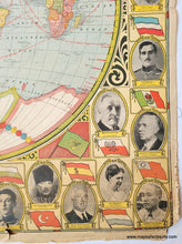 Load image into Gallery viewer, Genuine-Antique-Wall-Map-Untitled-(Geographical-Publishing-Company's-World-Wall-Map)-1930-Geographical-Publishing-Company-Maps-Of-Antiquity