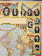 Load image into Gallery viewer, Genuine-Antique-Wall-Map-Untitled-(Geographical-Publishing-Company's-World-Wall-Map)-1930-Geographical-Publishing-Company-Maps-Of-Antiquity