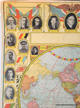 Load image into Gallery viewer, Genuine-Antique-Wall-Map-Untitled-(Geographical-Publishing-Company's-World-Wall-Map)-1930-Geographical-Publishing-Company-Maps-Of-Antiquity