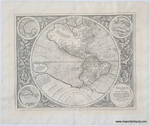 Load image into Gallery viewer, Genuine-Antique-Map-America-sive-India-Nova-1633-circa--Mercator-Maps-Of-Antiquity