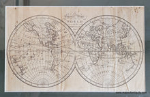 Load image into Gallery viewer, Genuine-Antique-Map-Framed-A-Correct-Map-of-the-World-with-the-Latest-Discoveries-1795-Neele-Maps-Of-Antiquity
