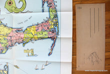 Load image into Gallery viewer, 1940 - A Map of CAPE COD and the Islands - Antique Map
