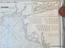 Load image into Gallery viewer, NAU145-Antique-Nautical-Chart-A-New-Chart-of-the-North-Sea--German-Ocean-Europe-General-Nautical-Charts-1840-Blachford-Maps-Of-Antiquity
