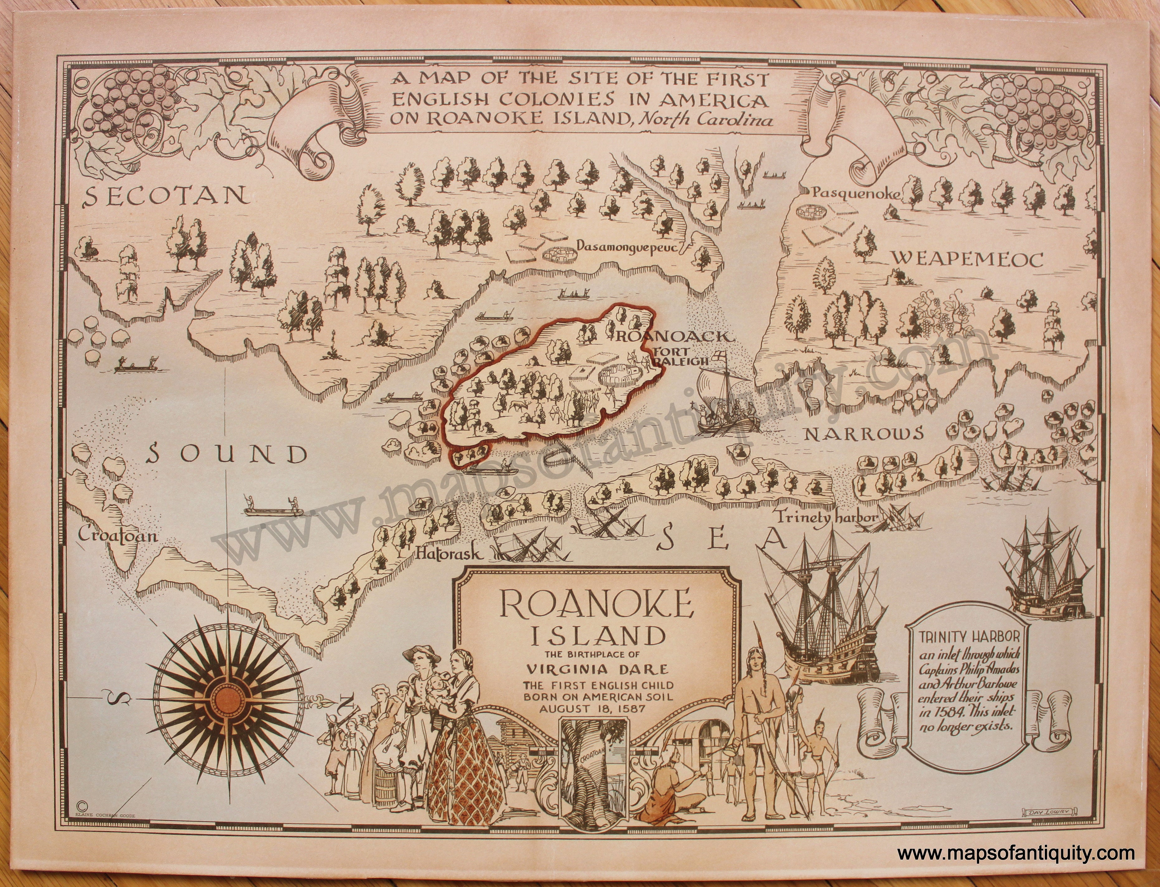 roanoke us map