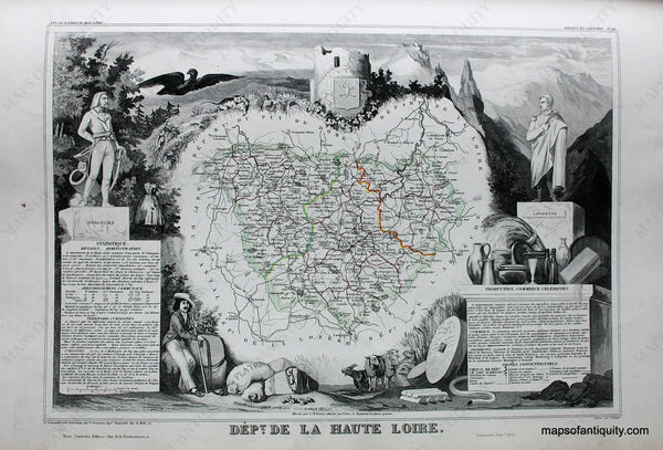 Levasseur's Maps of France