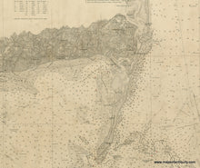 Load image into Gallery viewer, Coast Chart No. 111 From monomoy and Nantucket Shoals to Muskeget Channel Mass. - Reproduction Map
