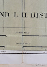 Load image into Gallery viewer, 1903 - Second L. H. District - Boston and Cape Cod, Martha&#39;s Vineyard, and Nantucket - Antique Chart
