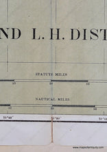 Load image into Gallery viewer, 1903 - Second L. H. District Boston And Cape Cod Martha’s Vineyard Nantucket Antique Chart
