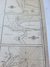 Load image into Gallery viewer, 1807 - A New Chart of the Caribbean Sea and Isles Including the Coast of Guayana---Accurately drawn from the Authentic Documents by R. Blachford - Antique Chart
