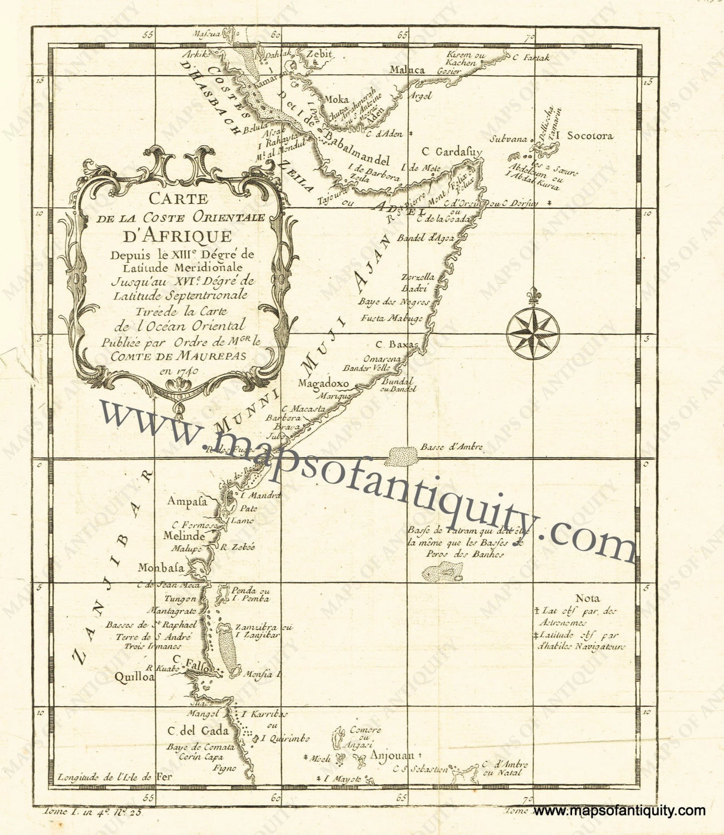 Antique-Map-Africa-Bellin-1740