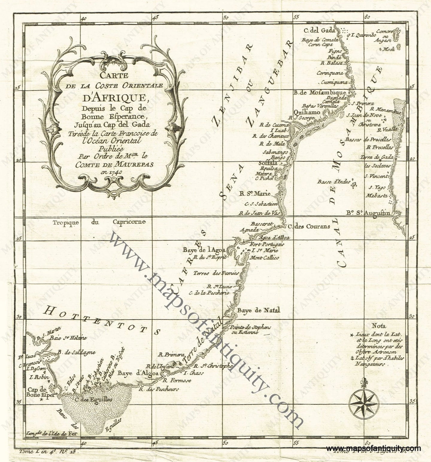 Antique-Map-Africa-Bellin-1740