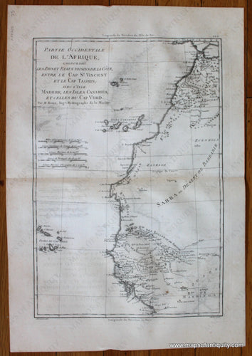 Antique-Map-Africa-Morocco-Algeria-Libya-Tunisia-Bonne-Desmarest-1787