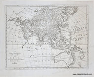 1790 circa - A New and Accurate Map of Asia, Drawn from the most approved Modern Map & Charts, by Thomas Bowen  - Antique Map