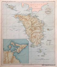 Load image into Gallery viewer, &#39;-Mindoro-Island-Philippines-Asia-Southeast-Asia-&amp;-Indonesia-1899-P.-Jose-Algue/USC&amp;GS-Maps-Of-Antiquity-1800s-19th-century
