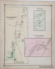 Load image into Gallery viewer, 1875 - Hudson (MA) - Antique Map
