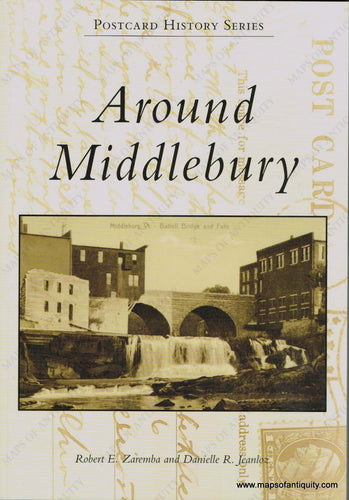 Black-and-White-paperback-book.-Around-Middlebury-Books-Middlebury---Zaremba-&-Jeanloz-Maps-Of-Antiquity