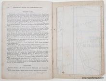 Load image into Gallery viewer, 1876 - Morrison's Stranger's Guide for Washington City (DC) with Numerous Engravings and Map - Genuine Antique Tourism Booklet
