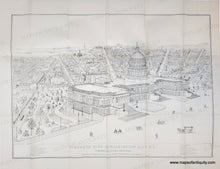 Load image into Gallery viewer, Genuine-Antique-Tourism-Booklet-Morrison's-Stranger's-Guide-for-Washington-City-DC-with-Numerous-Engravings-and-Map-1876-Morrison-Maps-Of-Antiquity
