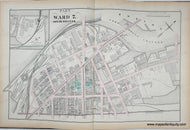Genuine-Antique-Map-Part-of-Ward-7-South-Boston-Plate-A-1874-Hopkins-Maps-Of-Antiquity