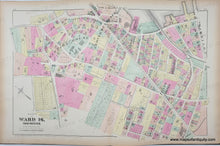 Load image into Gallery viewer, Genuine-Antique-Map-Part-of-Ward-16-Dorchester-Plate-L-1874-Hopkins-Maps-Of-Antiquity

