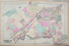 Load image into Gallery viewer, Genuine-Antique-Map-S-W-Part-of-Ward-16-Dorchester-Plate-Q-1874-Hopkins-Maps-Of-Antiquity

