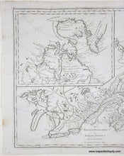 Load image into Gallery viewer, 1796 - The British Possessions in North America from the best Authorities by Samuel Lewis 1794 - Antique Map
