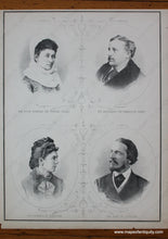 Load image into Gallery viewer, Antique-Black-and-White-Illustration-Portraits-of-Canadian-Royalty-and-Judges-North-America-Canada-1881-Belden-Maps-Of-Antiquity
