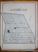 Load image into Gallery viewer, 1881 - Map Of North Dumfries Township &amp; Wilmot Antique Genuine Printed-Color
