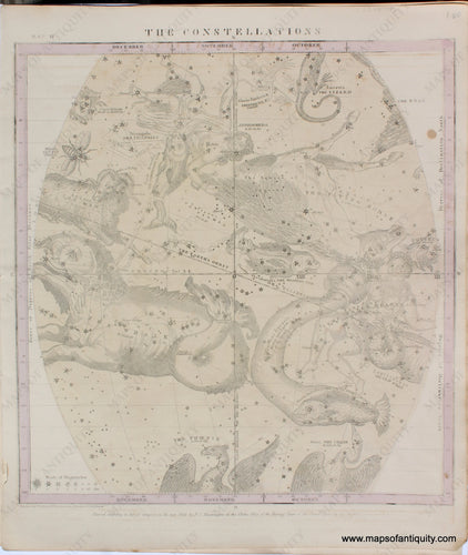 Antique-Map-Northern-Constellations-October-November-December