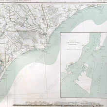 Load image into Gallery viewer, Antique-Lithograph-Print-Plate-139.-General-Topographical-Map.-Sheet-IV.-Sections-of-North-Carolina-and-South-Carolina.-1894-US-War-Dept.-Civil-War-Civil-War-1800s-19th-century-Maps-of-Antiquity
