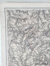 Load image into Gallery viewer, 1874 - Map IV Illustrating the Military Operations of the Atlanta Campaign - Genuine Antique Map
