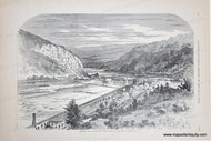 Genuine-Antique-Print-General-View-of-Harpers-Ferry-and-The-Maryland-Heights-1866-Harpers-Weekly-Maps-Of-Antiquity