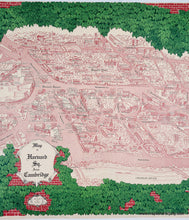 Load image into Gallery viewer, 1978 - Map of Harvard Square Area Cambridge - Genuine Original Map

