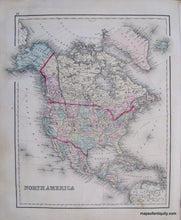 Load image into Gallery viewer, 1876 - Comparative Size of Lakes and Islands in Eastern and Western Hemispheres - Antique Map
