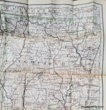 Load image into Gallery viewer, 1886 - Colton&#39;s Road Map of Litchfield and Fairfield Counties of Western Connecticut - Antique Map
