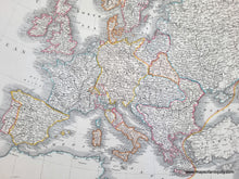 Load image into Gallery viewer, Genuine-Antique-Map-A-New-Map-of-Europe-from-the-Latest-Authorities-1806-Cary-Maps-Of-Antiquity
